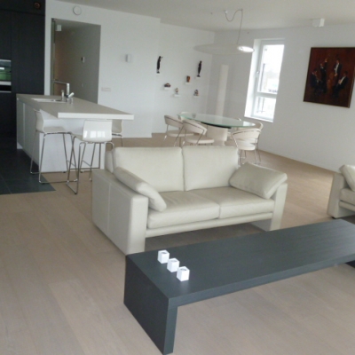 Keuken & salontafel		| appartement Lauwe