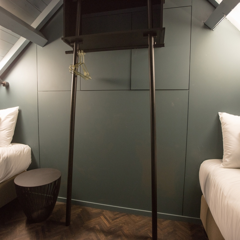 Wandbekleding voor technieken, Ingerichte mezzanine							| Maison Margo, urban guesthouse Gent